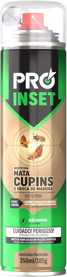 Pro Inset Mata Cupins E Broca De Madeira 350 Ml/185 G