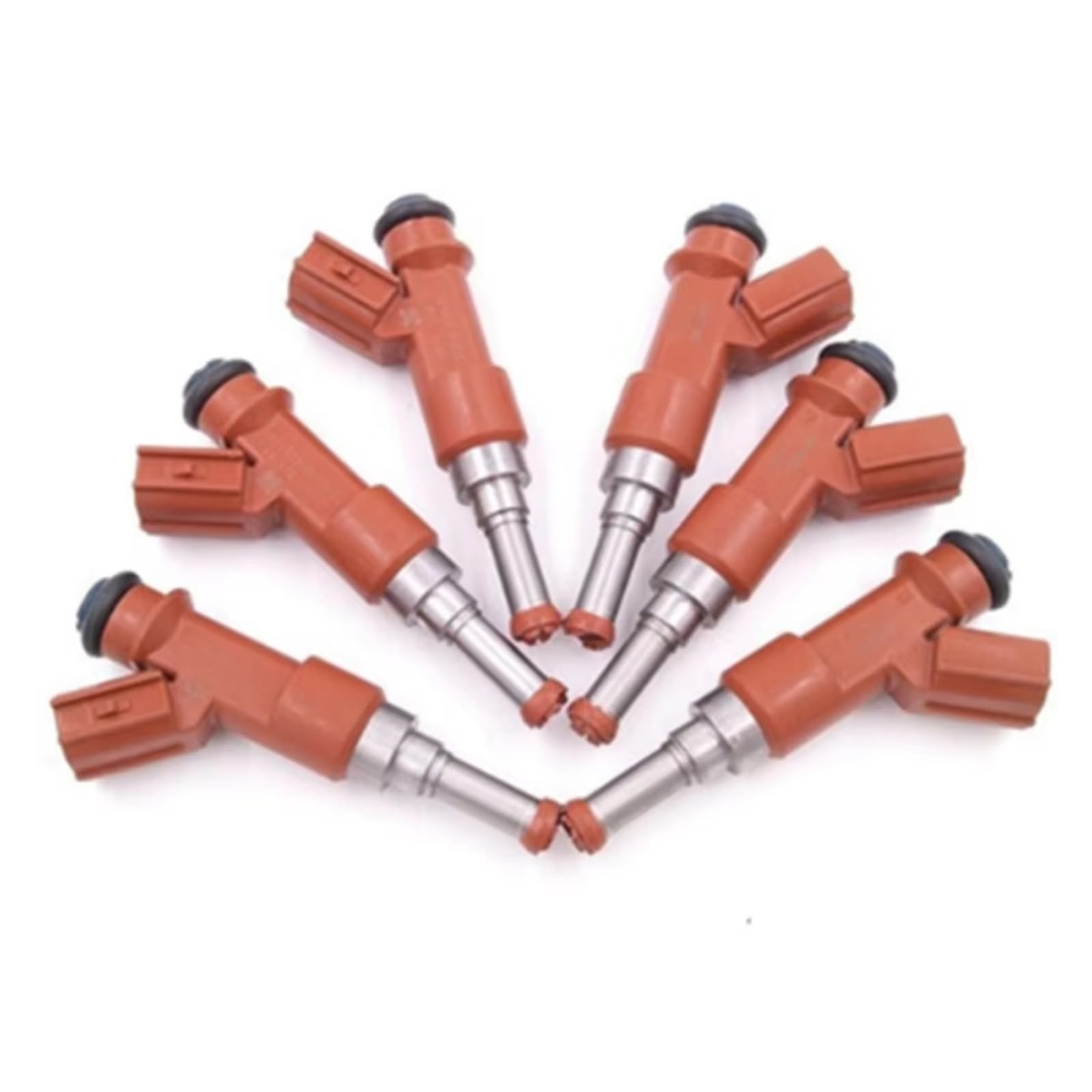 Feoosvx One Color Etrol Fuel Injectors For Toyota For Avalon For Camry For Highlander For Rav4 For Sienna For Venza 3.5L V6 6 Piece 23209-31050 23250-31050 Fuel Injector