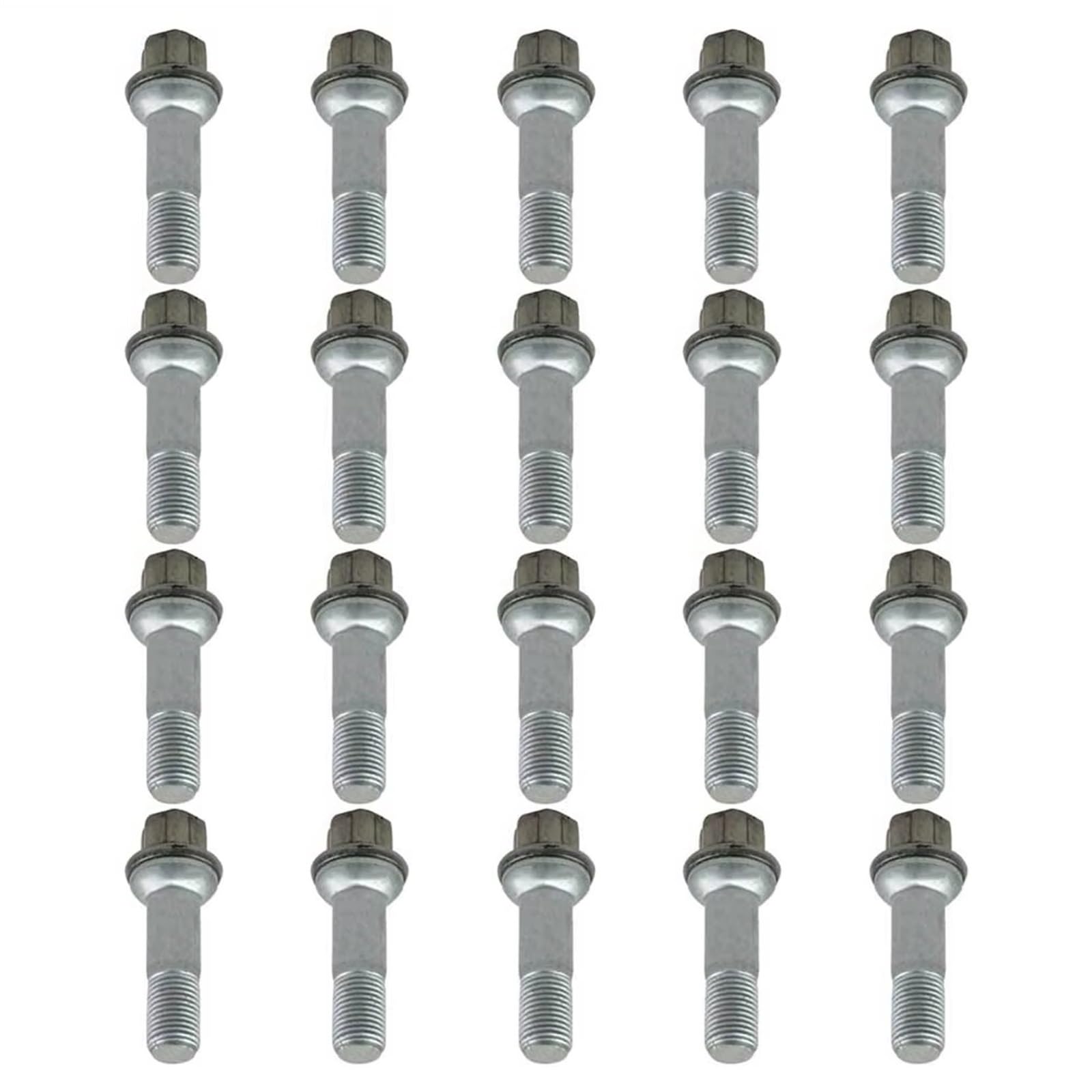 Bulloni ruota auto Compatibile Con Per GLE W166 500 E Per 4matic 2015 2016 2017 2018 Set Da 20 Dadi Per Cerchi In Lega Con Rondella Conica OEM: 0009902207