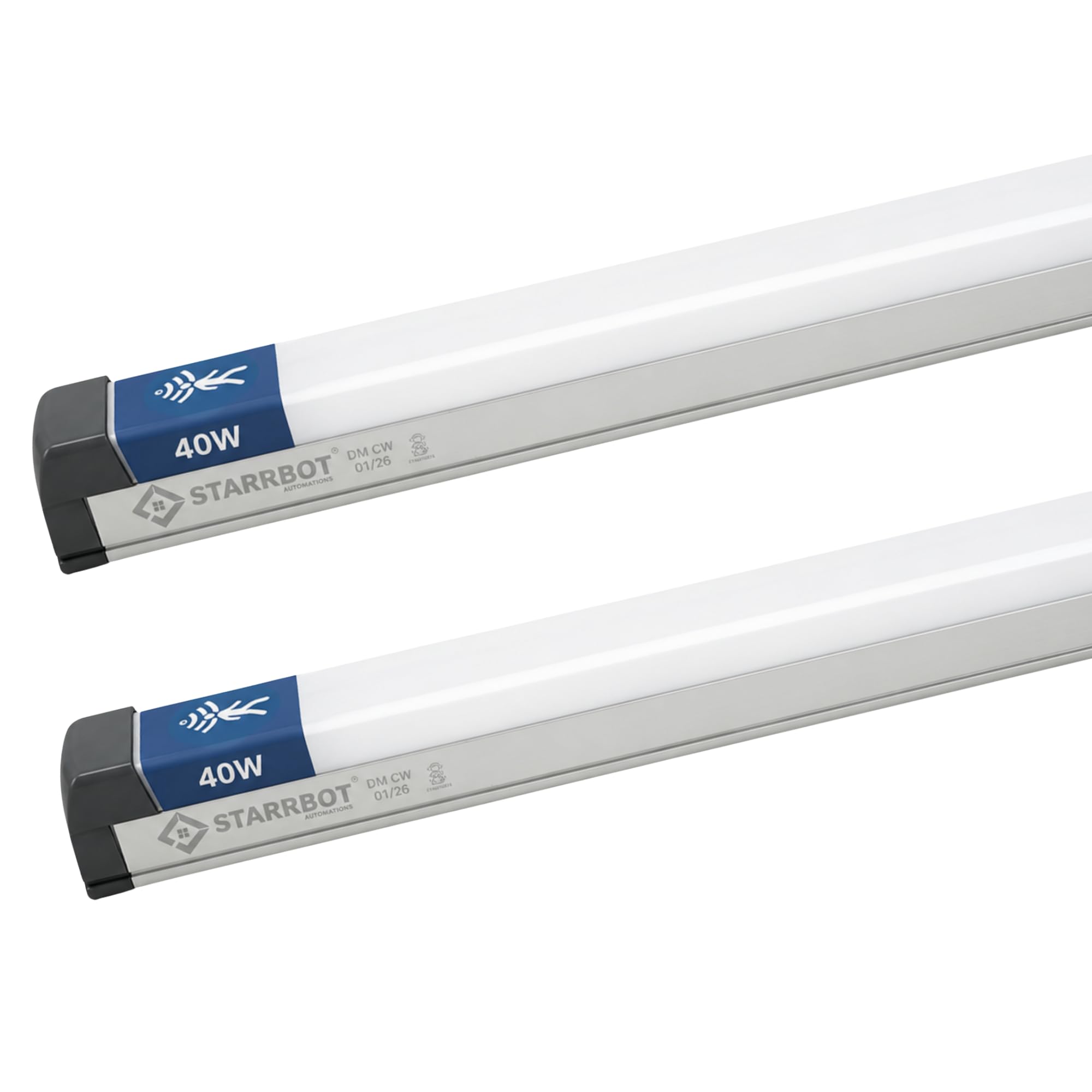 40w, 4-Feet Motion Sensor Tubelight Auto dimming Plastic, Cool White - 6500K (Pack of 2)-image-27