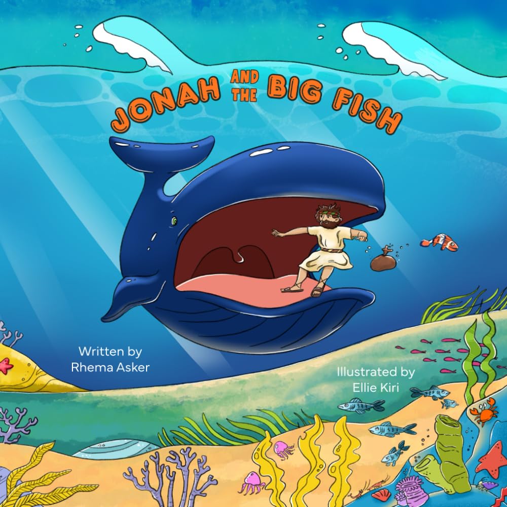 Jonah and the Big Fish: A Fun, Colorful Bible Story for Children