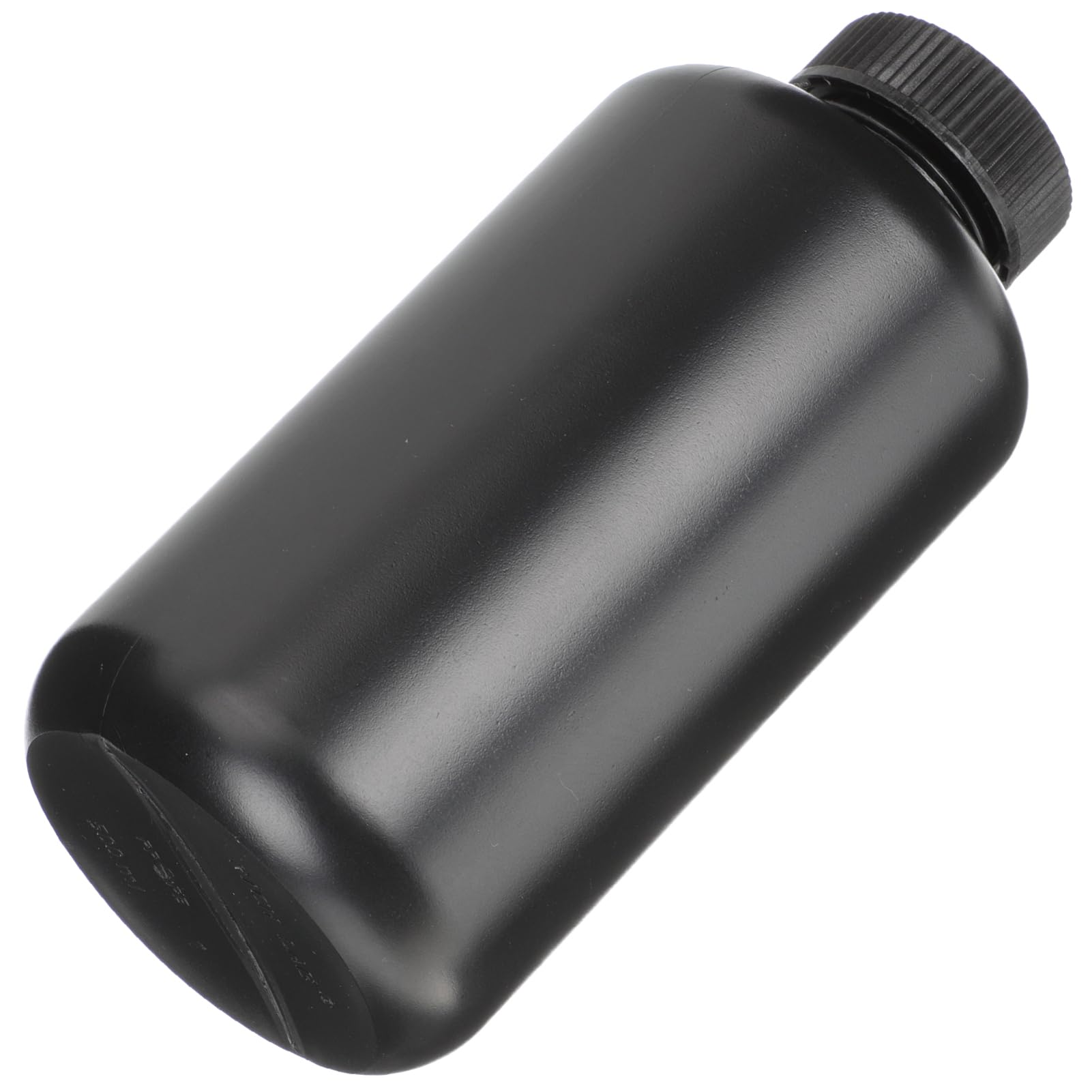 MUSISALY Narrow Mouth Shade Bottle Black Container Round Sample Bottles Squirt Bottles Media Bottle Lab Reagent Container Sample Sealing Bottle Container with Lid Sample Containers or