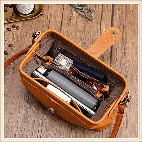 Retro Handmade Bag, Retro Handmade Doctor Bag Crossbody, Vintage Style Doctor Bag, Unique Opening Small Women Crossboy Bag.4