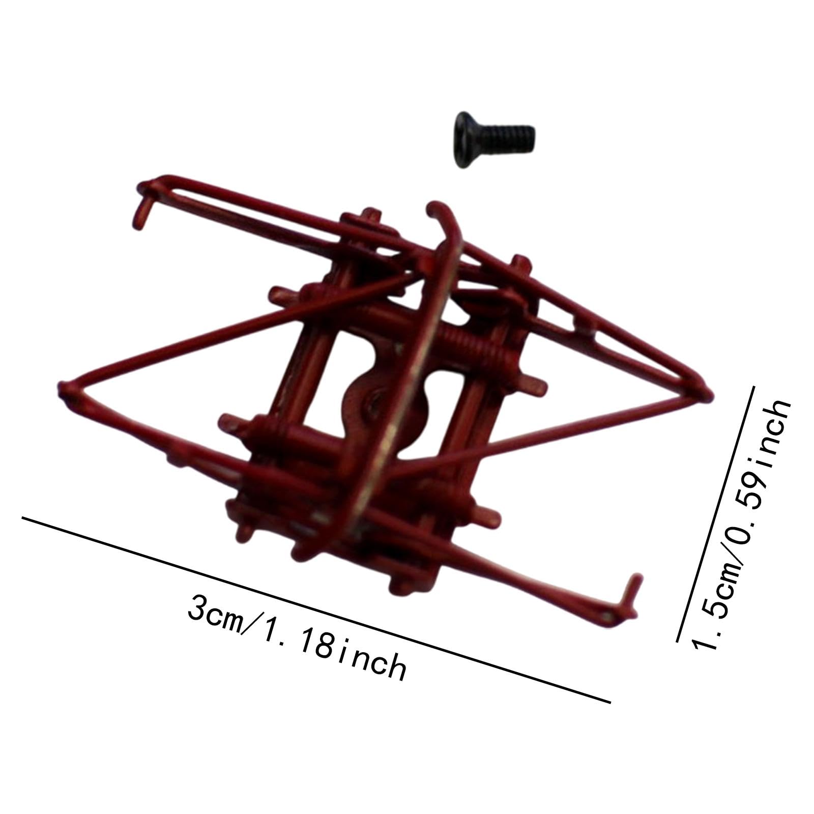 Menolana N Scale Arm Pantographs Upgrade Universal Electrical Train Parts Sturdy Hobby Train Accessories Modified Metal Accessories