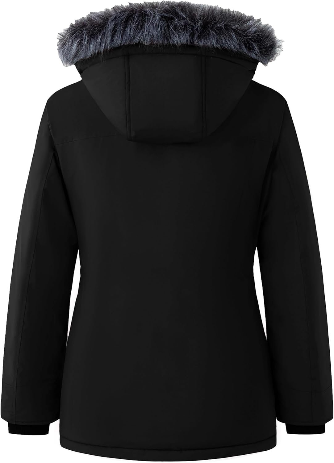 wantdo Women's Winter Coats Warm Thicken Puffer Parka Jacket with Hood - Image 3