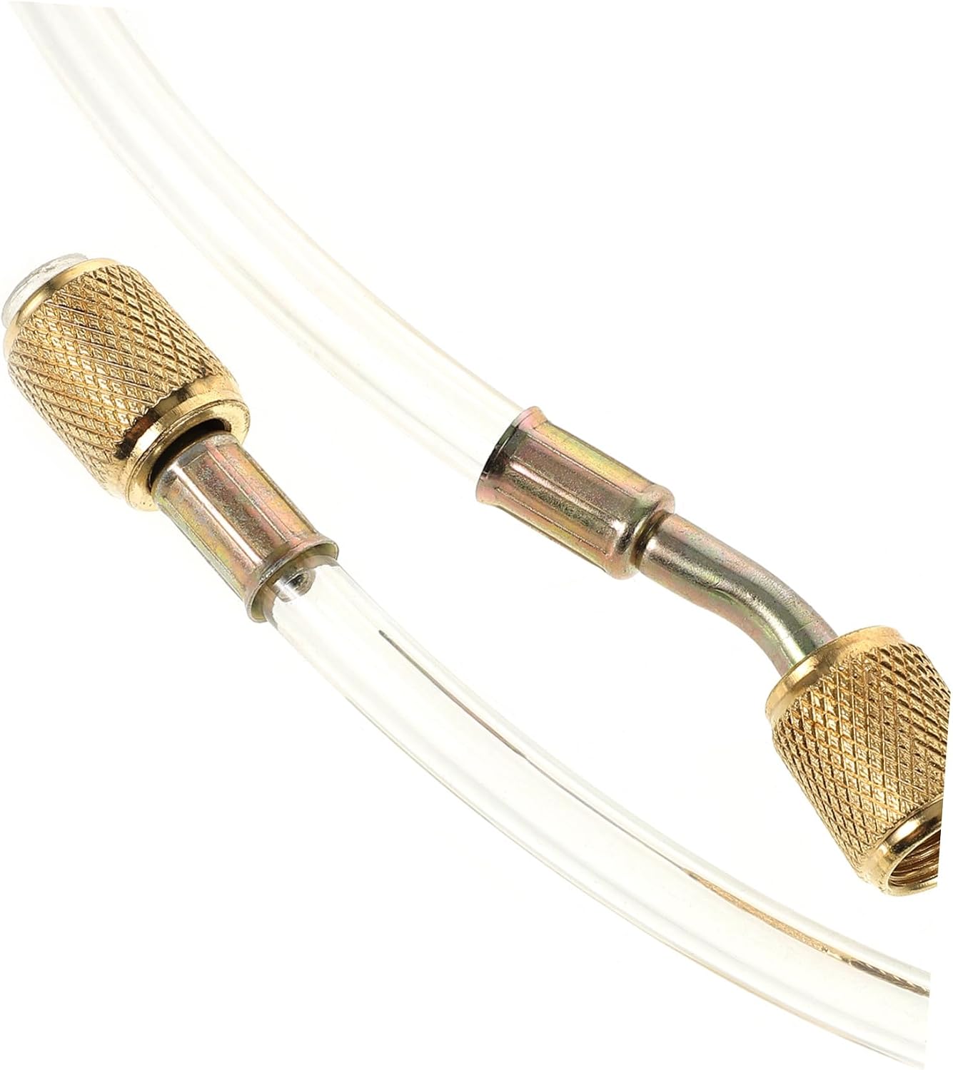 Cabilock 2pcs Air Conditioning Pipe Charging Hoses Air Conditioner Hoses Car Charging Air Conditioning Charging Hose Car Supply Transparent Plastic