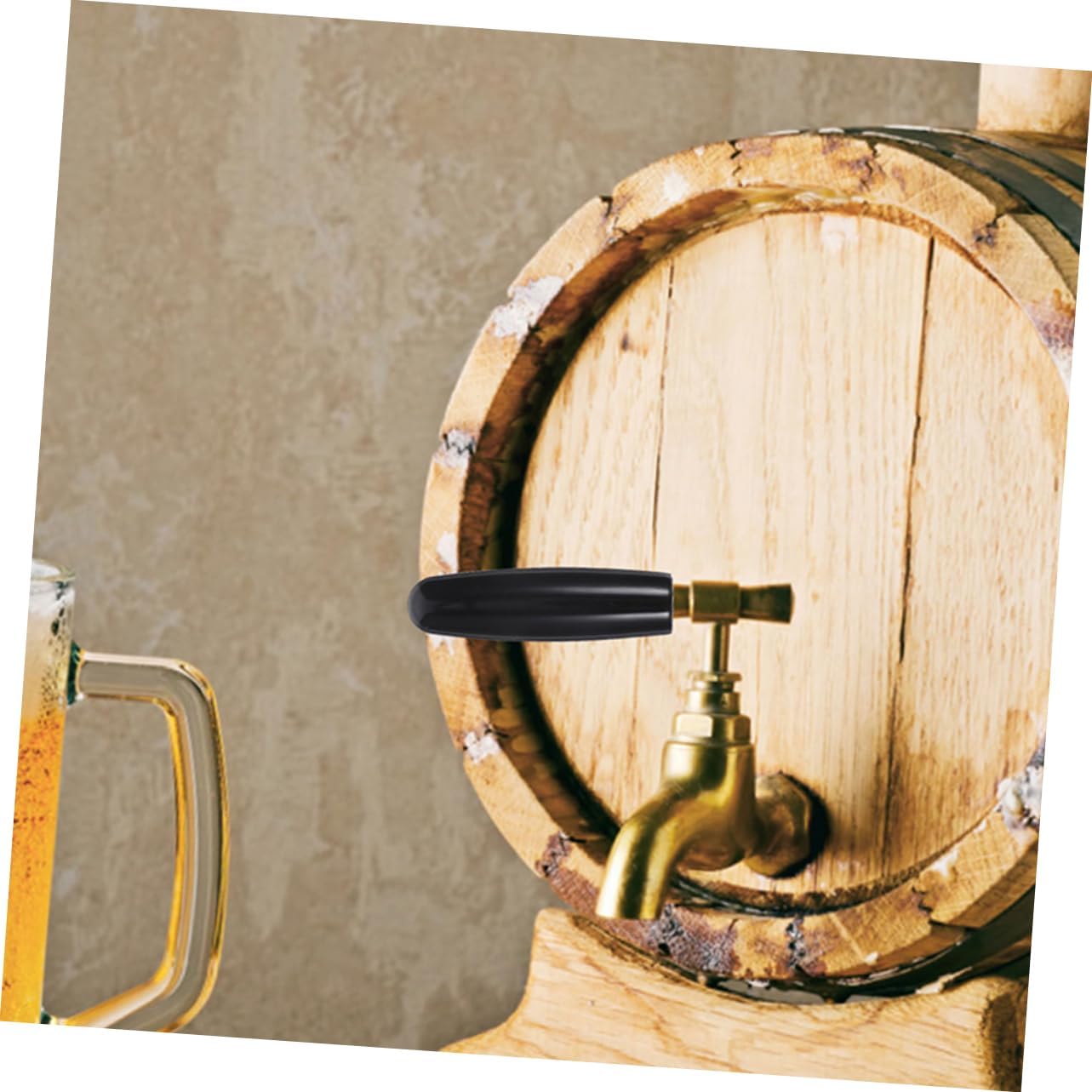 GLEAVI Beer Faucet Handle Ergonomic Plastic Replacement for Draft Beer Taps Unique Design for Bars Homebrewers and Events Easy to Install and Operate Comfortable Grip for Smooth Flow