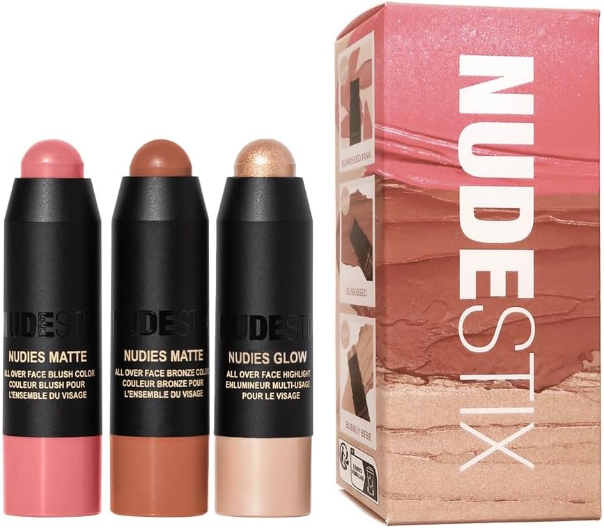 Nudestix Roses N Honey Nudes, 3 pcs (Pack of 3)