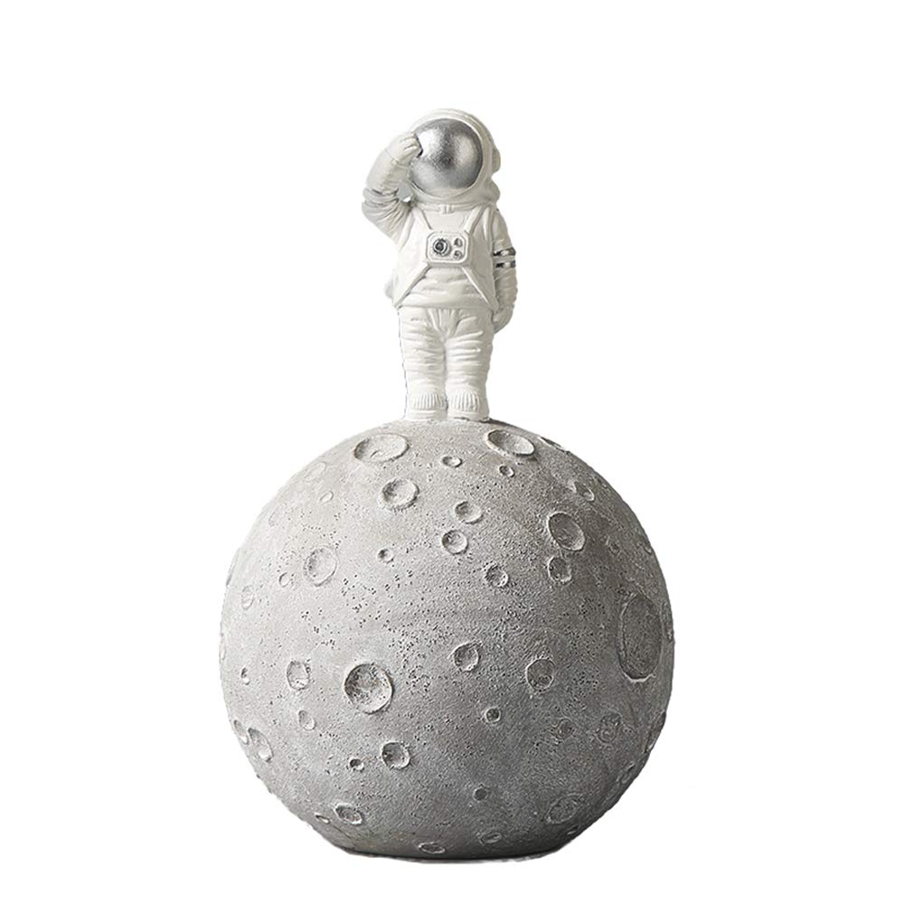 Gaolinci Astronaut & Planet Coin Bank, Money Box, Piggy Bank, Home Decoration