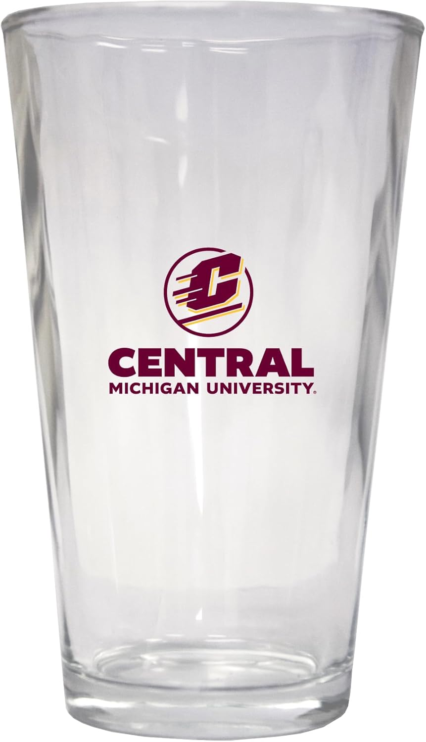Vaso Pinta Central Michigan University 16 oz Vidrio Licenciado