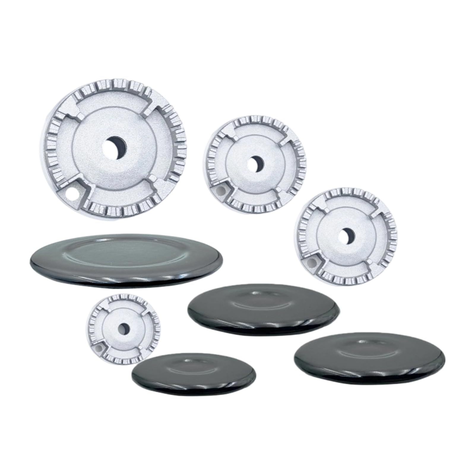 CAZSTYK Universals Burners Crowns Flame Cap Oven Stove Burners Crowns Flame Cap Set Stove Accessories High Cooker Lid