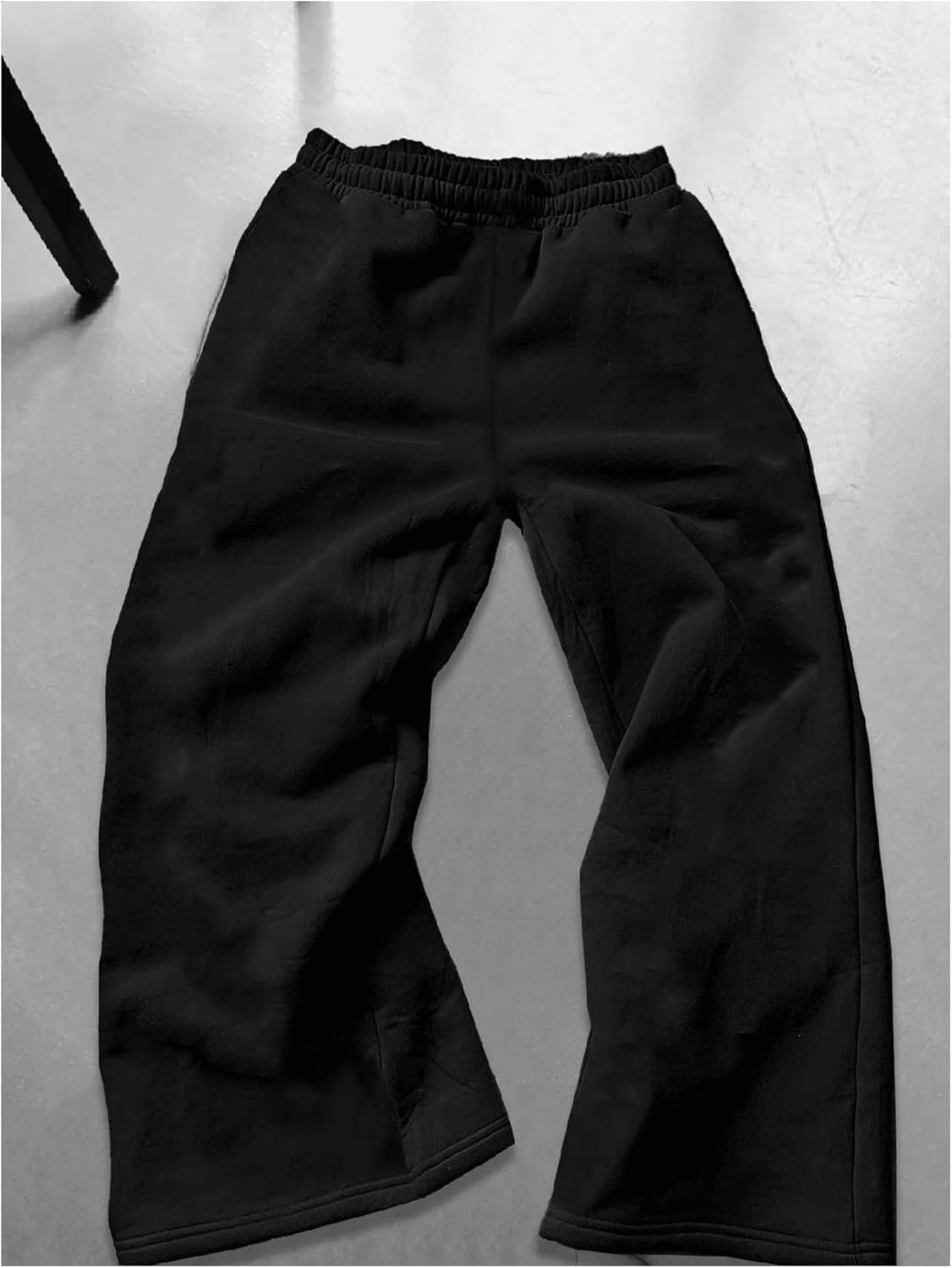 SOLY HUX Men's Graphic Sweatpants Drawstring Elastic Waist Baggy Straight Leg Pants Streetwear - Image 2