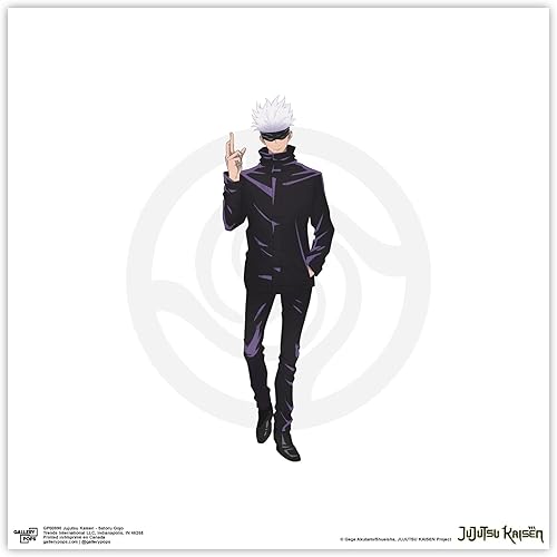 Trends International Gallery Pops Jujutsu Kaisen - Póster de pared de Satoru Gojo, 12 x 12 pulgadas, versión sin marco