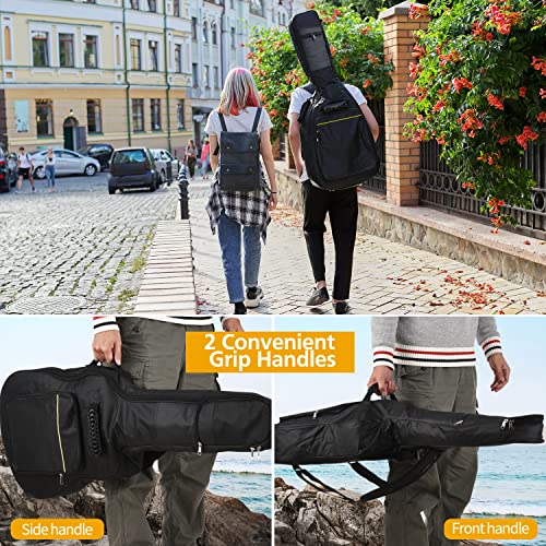 Mdvora 1/2/3 Pack Guitar Bags, 38 40 41 Inch Electric Guitar Case thumb #3