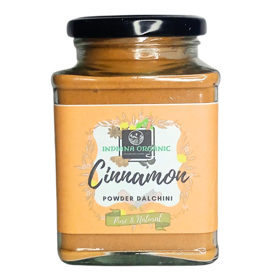 Indiana Organic Cinnamon Powder for weight loss - 150 grams | Dalchini Powder, Freshly ground on order | 100% Natural Dalchini Powder Spice | Keto Diet | Sugar Free (B08D9L9M7B) Amazon Price History, Amazon Price Tracker