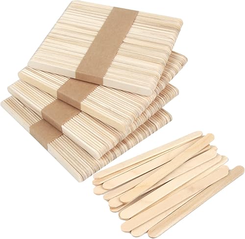 Miniatura 1 de LOMIMOS 200 palitos de Navidad para manualidades palitos de helado palitos de madera depresor de lengua para niños construcción de encerado mezcla
