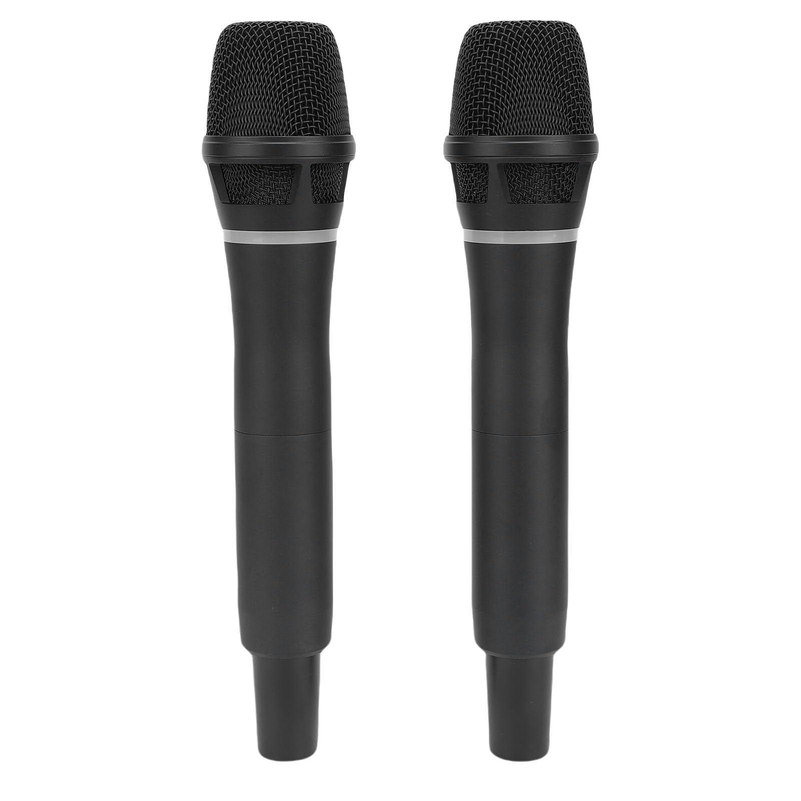 Tbest Set Microfono Portatile Wireless Professionale per Cantare Al Karaoke, Matrimonio, Festa
