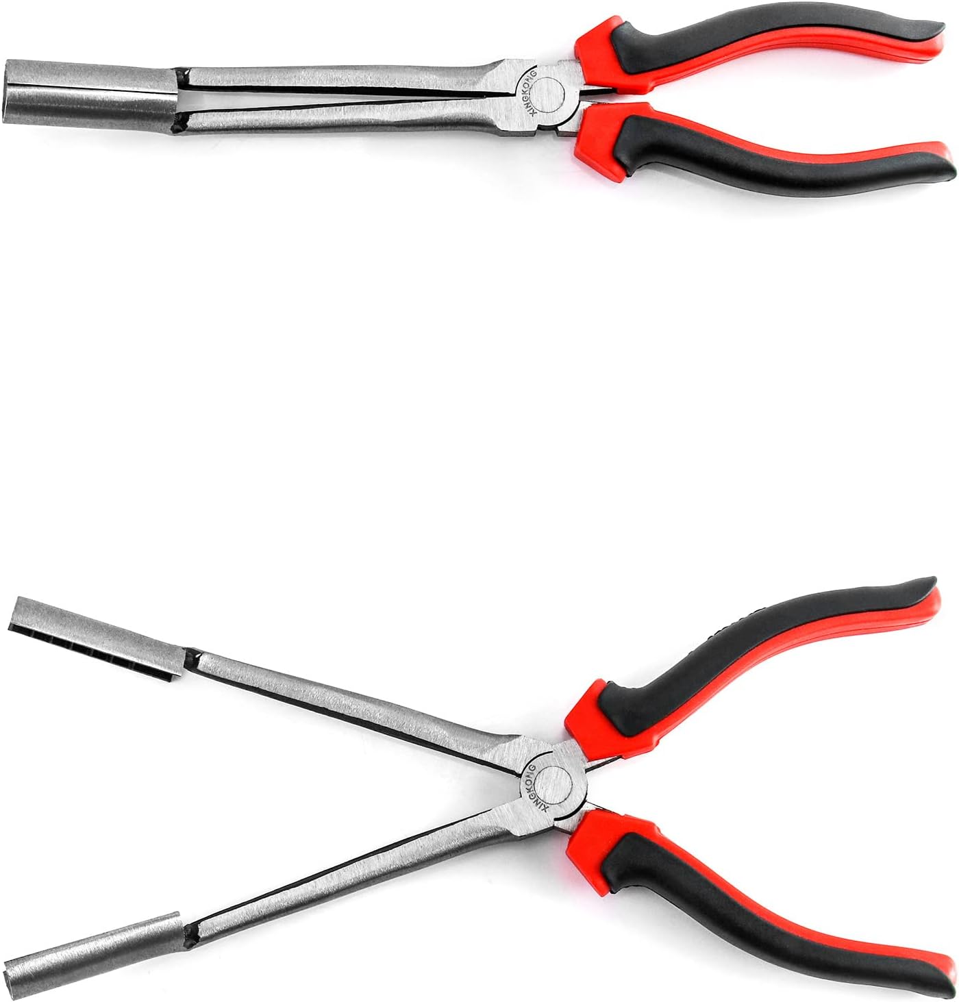 QWORK Car Spark Plug Wire Removal Pliers Tool, High Voltage Wire Clamp Spark Plug Wire Removal Pliers
