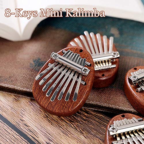 XHXseller Piano à pouce 8 touches, piano de poche, mini kalimba musical pour débutants, cadeau d’anniversaire de Noël… - Les Beatles, Paul McCartney, John Lennon, RIngo Starr, George Harrison XHXseller Piano à pouce 8 touches, piano de poche, mini kalimba musical pour débutants, cadeau d'anniversaire de Noël… – Image 3