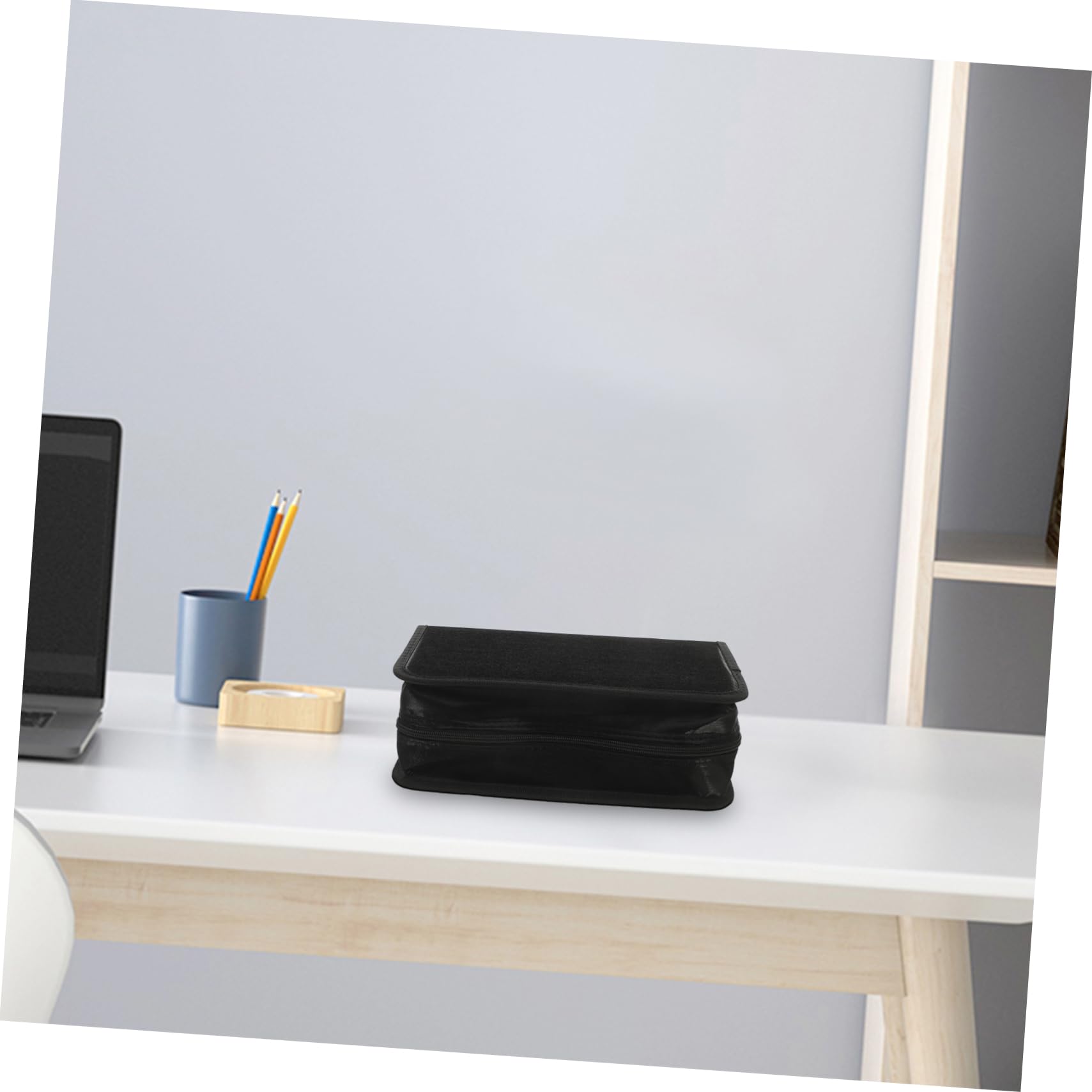 ULTECHNOVO 3pezzi Custodia Per Cd e Dvd Organizer Portatile Capacità Design Elegante e Compatto Protezione Da Graffi Perfetta Per Casa e Viaggi