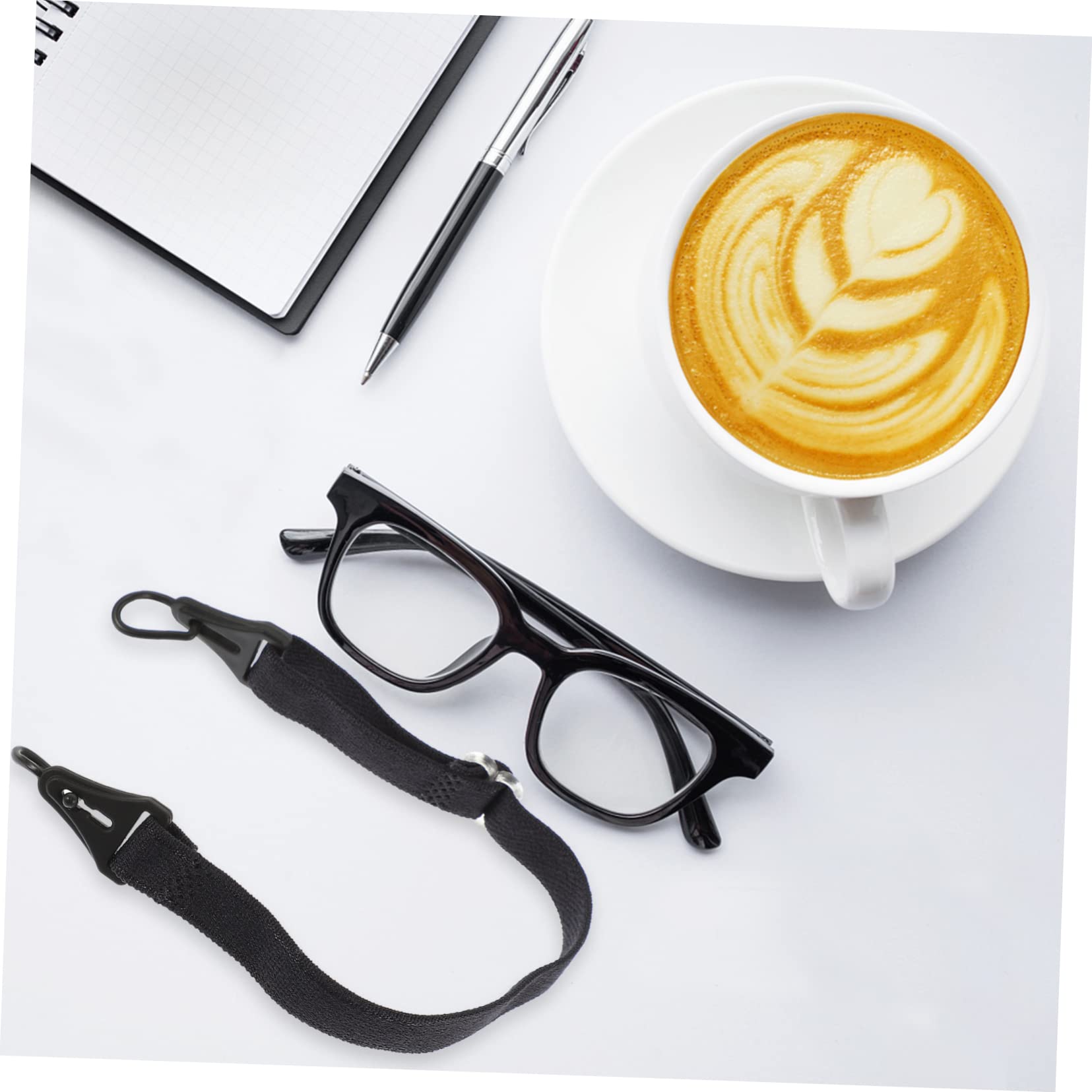 UKCOCO 20pièces Chaine De Lunettes Réglable Élastique Lot De Accessoires Antidérapants Pour Lunettes De Soleil Vue Compatible Avec Types De Montures
