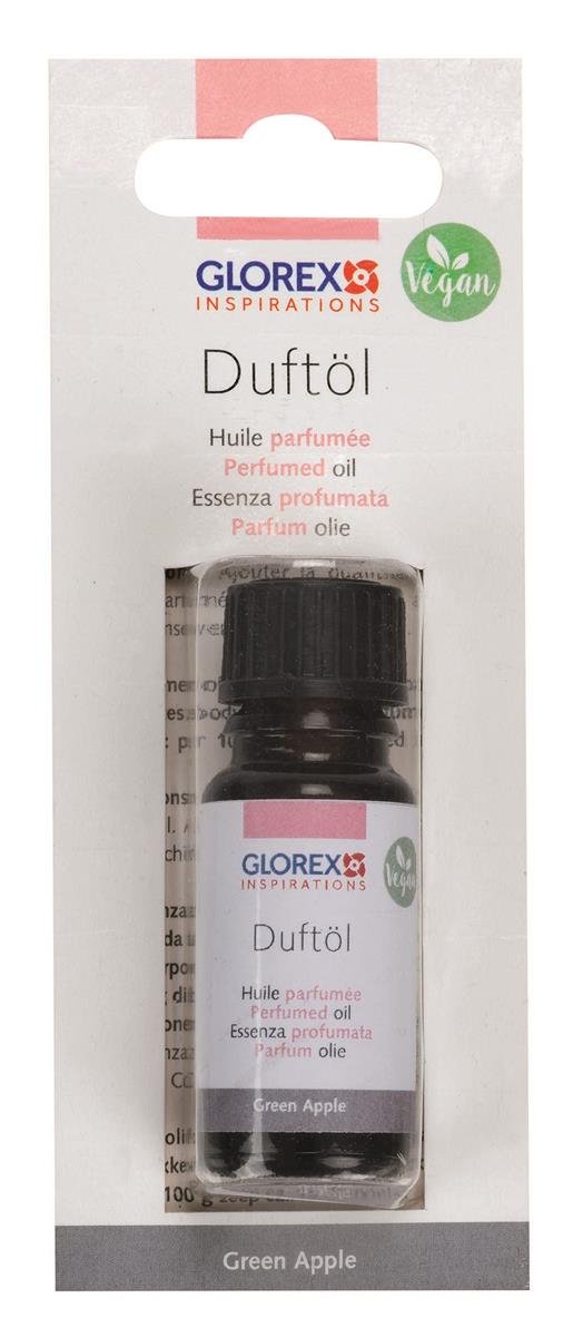 Glorex Duftöl Green Apple 10 ml Duftöl für Seife & Kerzenbasteln