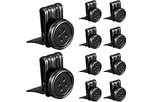 Zeyune Heavy Duty Suspender Clips for Pants, Jeans, and Hats