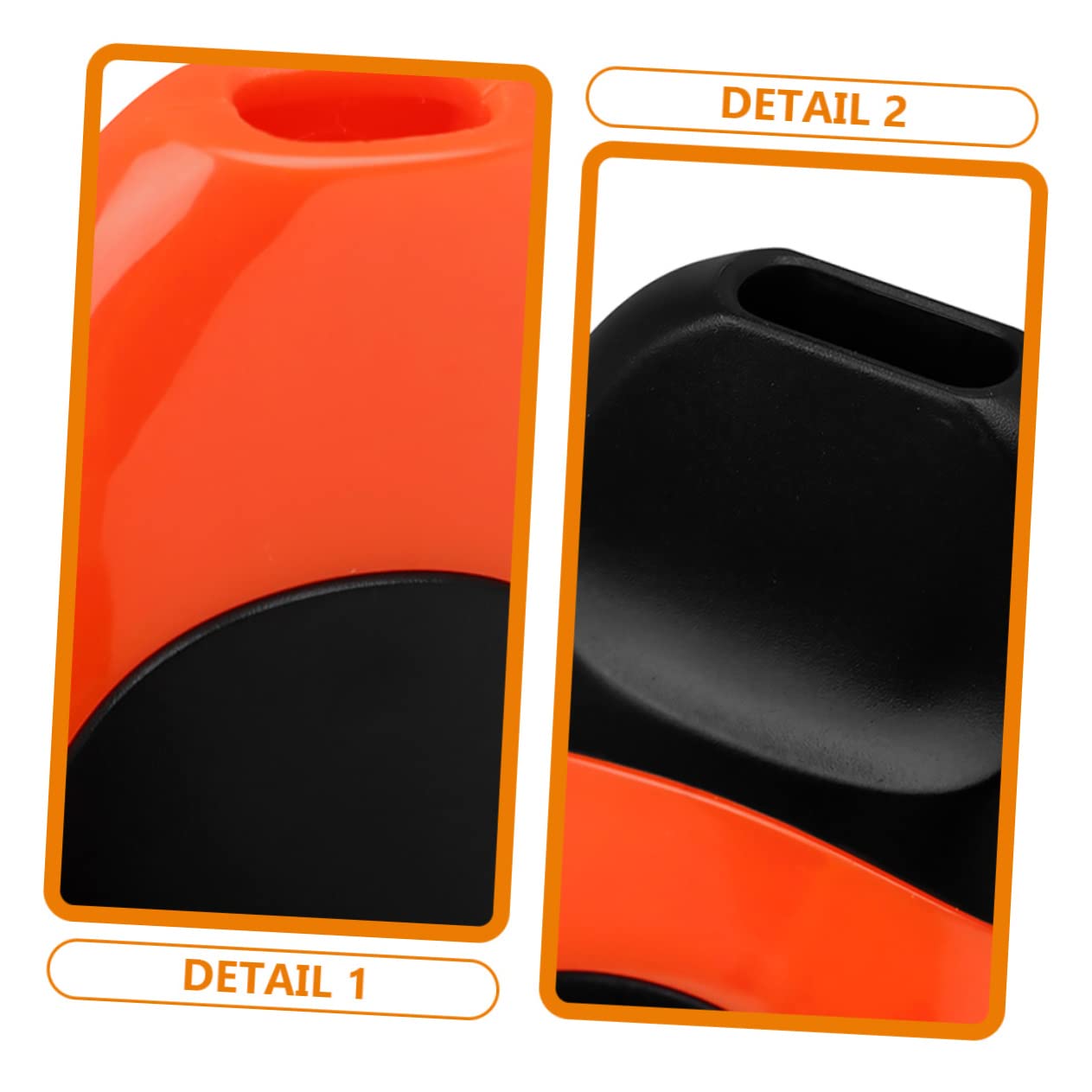 Toyvian Kazoo zestaw 2 narzędzi do mycia rąk dla dzieci, elektryczne instrumenty muzyczne Kazoo, instrumenty muzyczne, adaptor, instrumenty ustne, kazoo, dla dorosłych, ABS, kolor czerwony