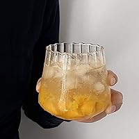 Vista 2 de Ochine Vasos acanalados para beber: copas de vino, cerveza y cóctel, tazas de café y té helado, tazas y taza de espresso