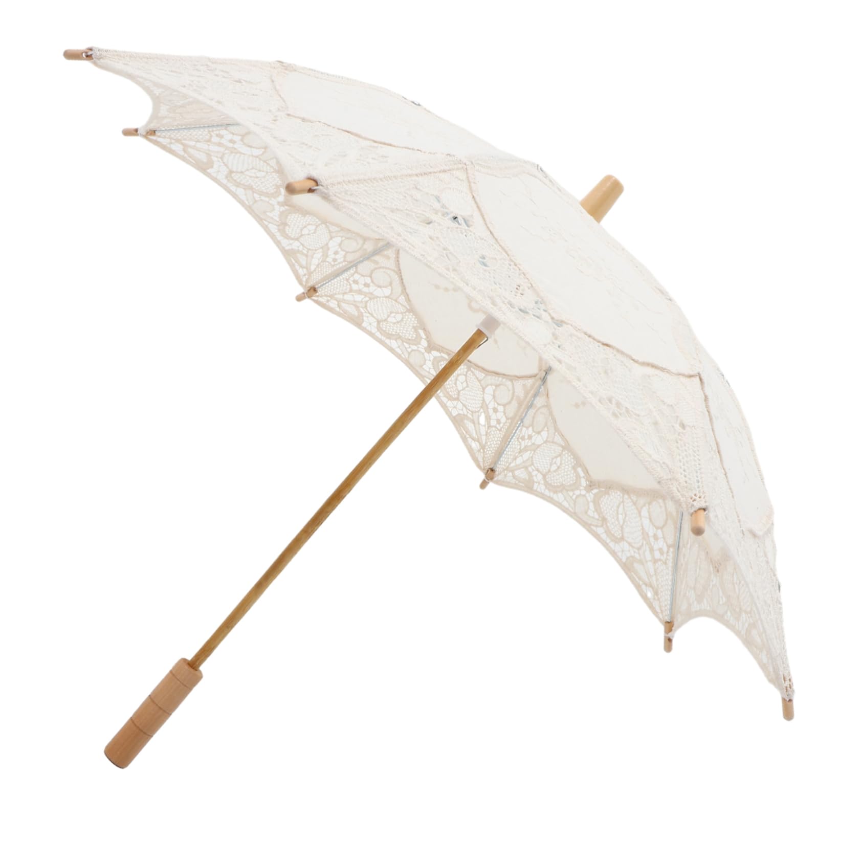 TOYANDONA 2st Regenschirm Aus Spitze Schwarzer Spitzenschirm Bestickter Japanischer Asiatischer Regenschirm Aus Papier Brautjungfer Hochzeitsschirme Braut- Hölzern