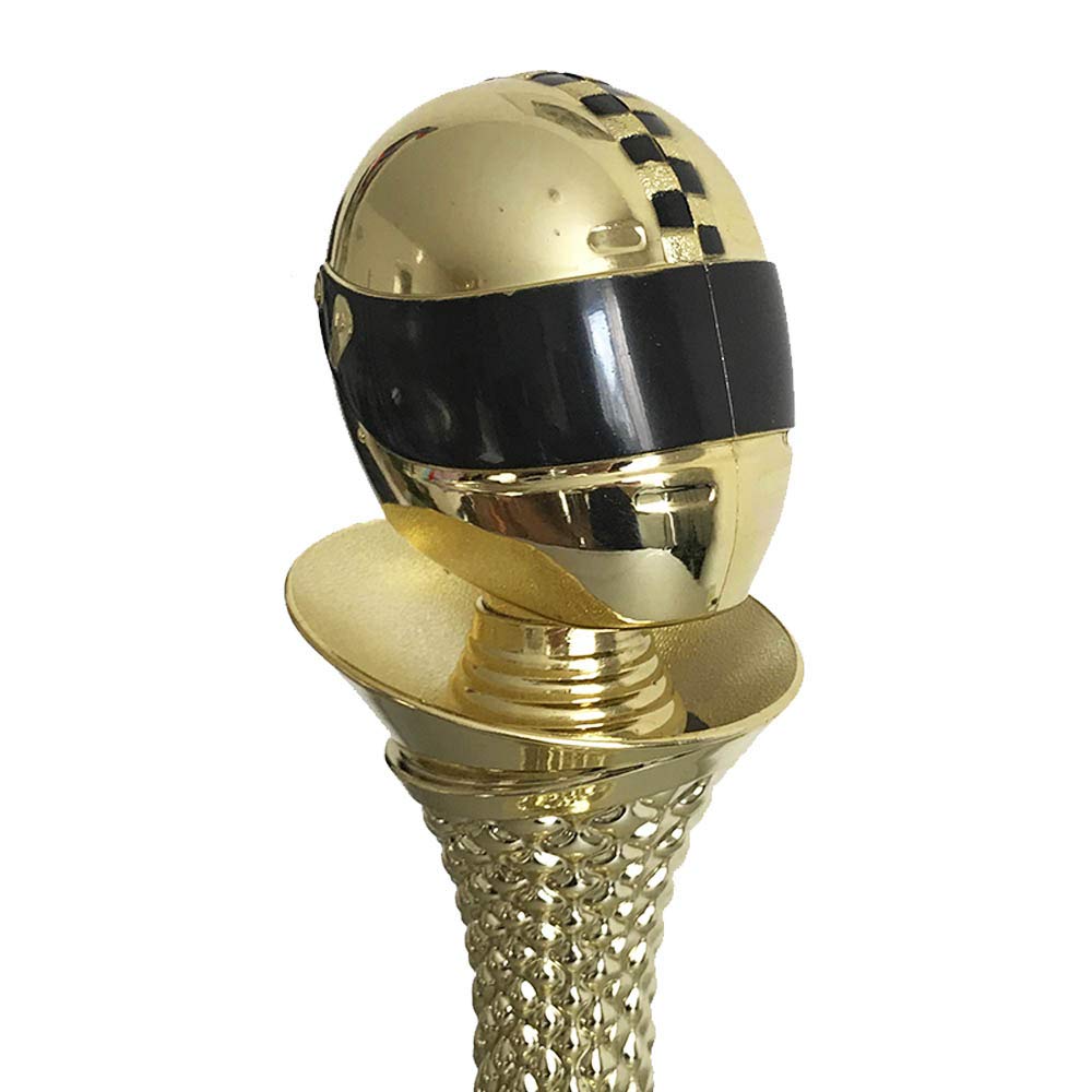 Pokal Karting Serie mit Wunschtext Extra Groß Pokale Pokal Set Wunschgravur, Trophäe Luxus, 1,2,3 Platz