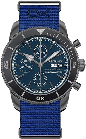 Breitling Superocean Heritage II Chronograph Automatic Chronometer Blue Dial Mens Watch M133132A1C1W1