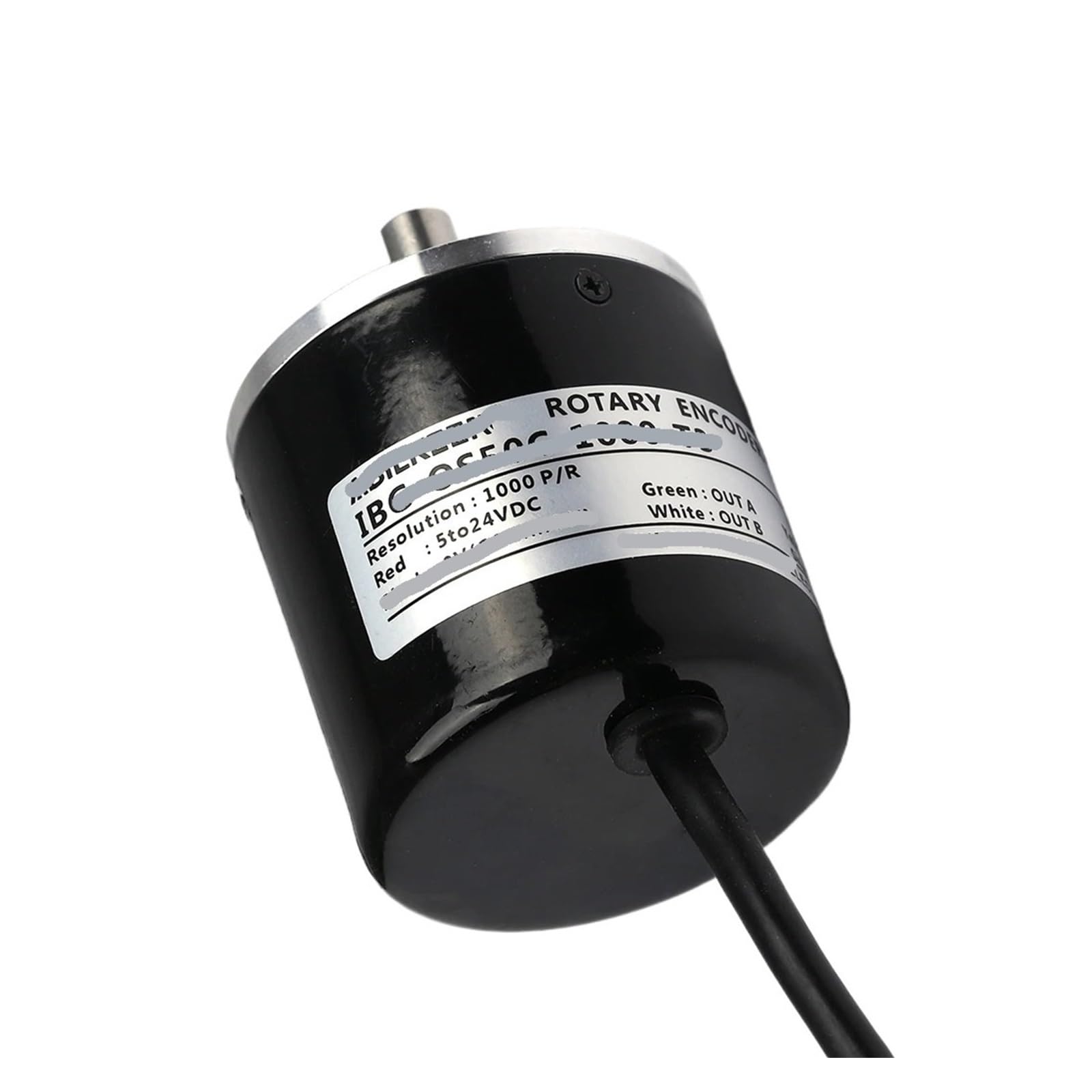 Codeur rotatif incrémental 2048 PPR à arbre solide 8mm et sortie 5V