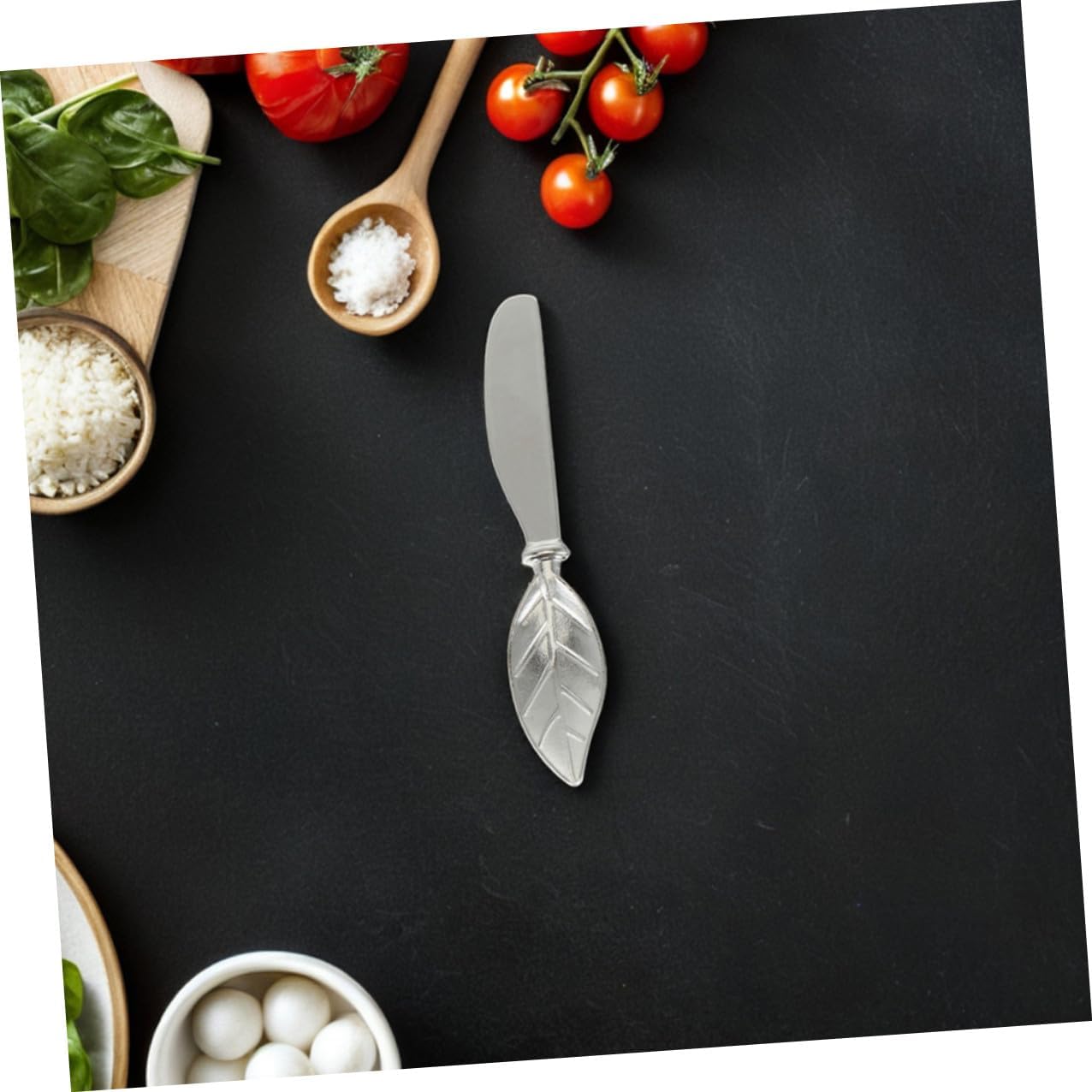 4pcs Cream Cheese Spreader Knives Small Butter Spreader Set Alloy Metal Appetizer Butter Knives for Condiments and Charcuterie Boards