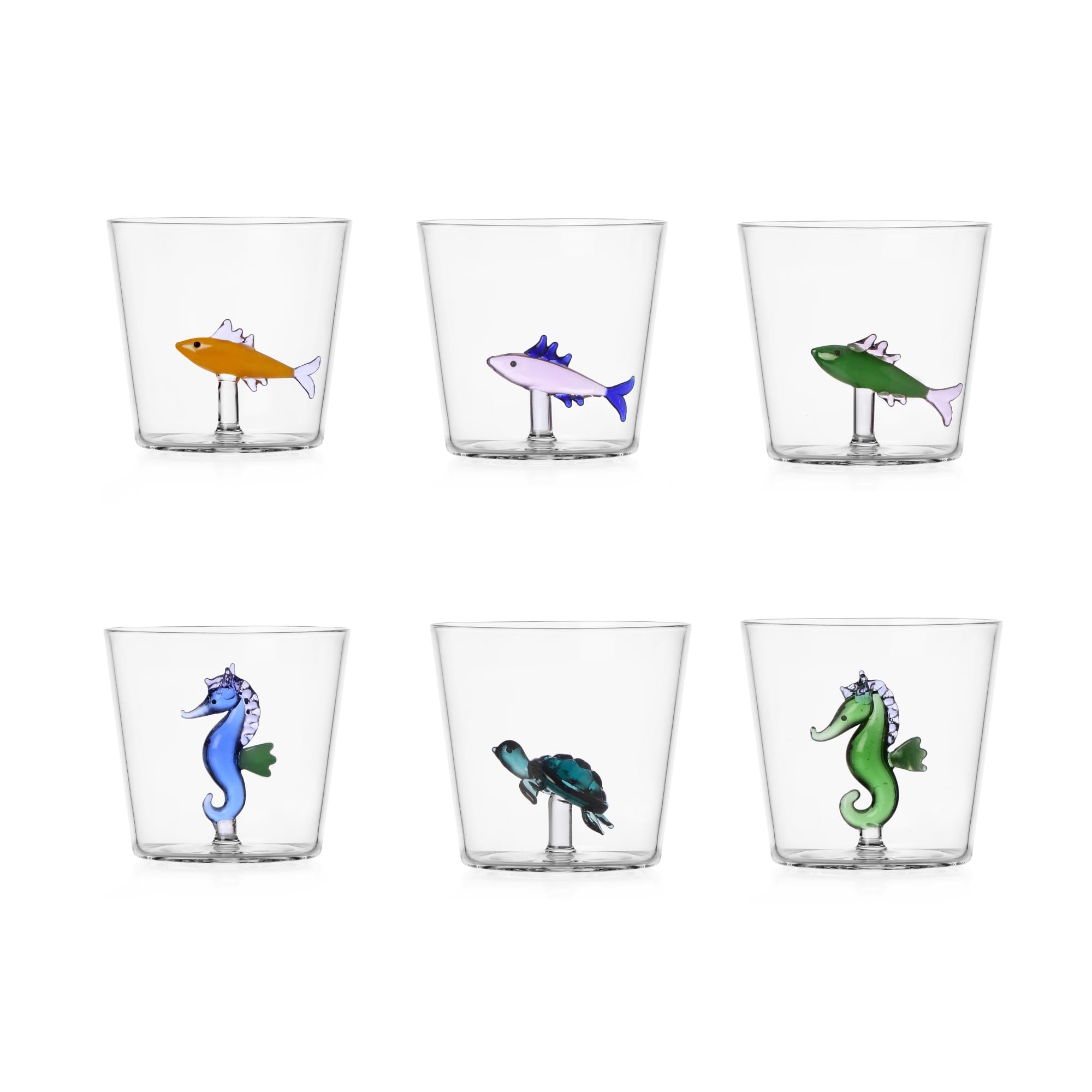 Ichendorf Marine Garden set 6 tumbler, decori assortiti