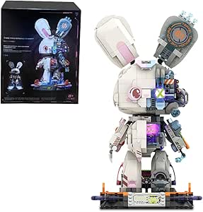 Amazon.com: MISINI TC1801 Rabbit Building Blocks Set，Magical animal ...