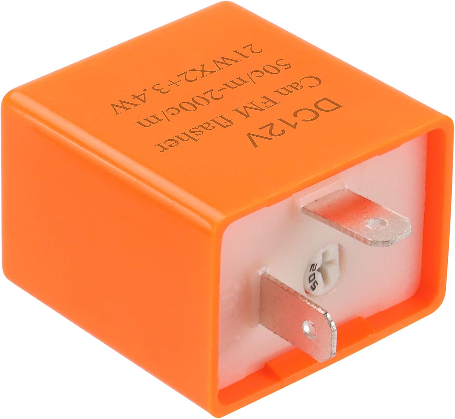 Kinstecks 2Pin Flasher Relay Speed Adjustable 12V Motorcycle Indicators