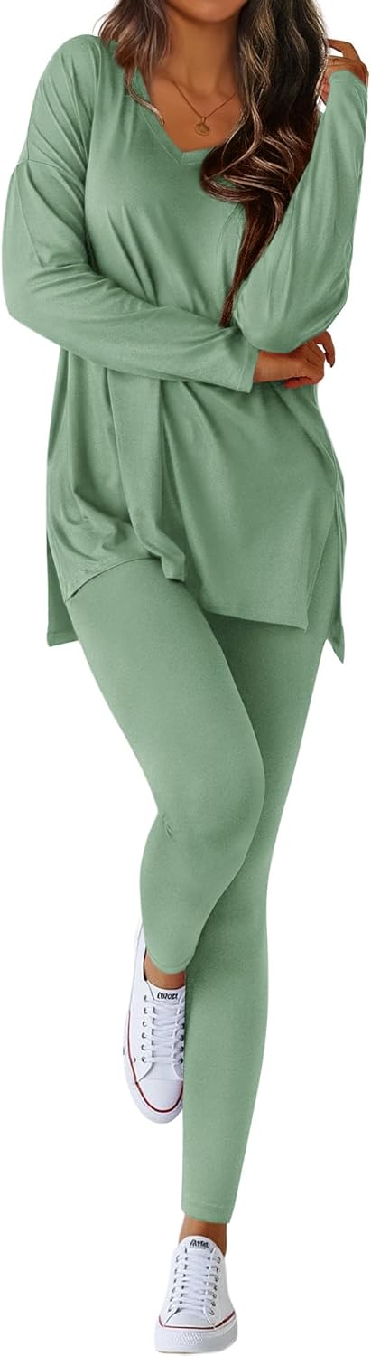 BTFBM Two Piece Sets for Women 2025 Casual Lounge Set Matching Oversized Shirts Leggings Workout Airport Travel Outfits