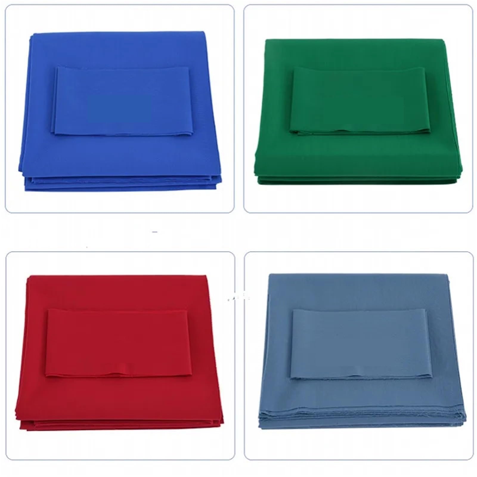Billardtuch Pool-Billard-Stoff, Filz, vorgeschnittenes Ersatz-Set for Pool-Spiele, Wollstoff, Größe 278 x 155 cm Pool Snooker Billardtuch