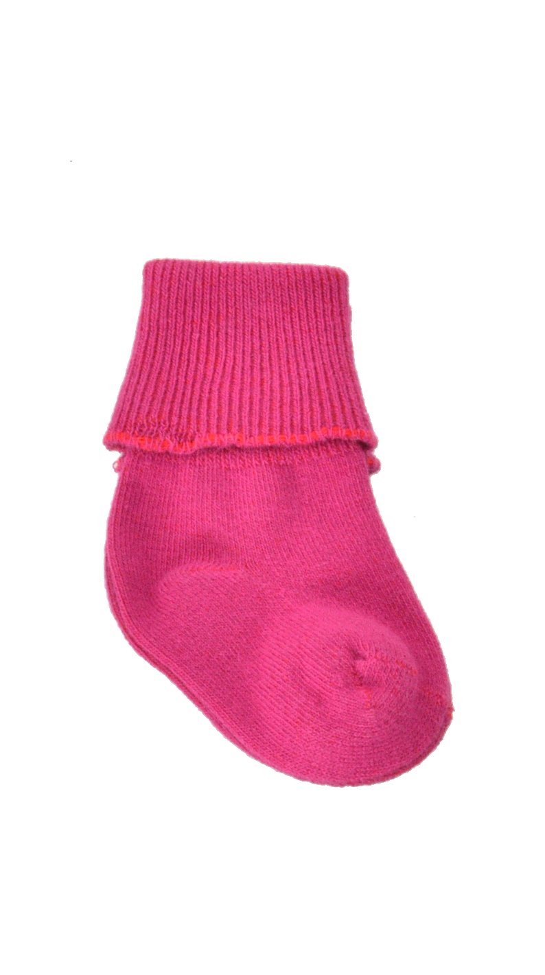 EMEM Apparel Boys Girls Baby Toddler Soft Bamboo Cotton Crew or Turn Cuff Triple Roll Socks 3-Pack Burgundy/Navy / Whashed Blue 0