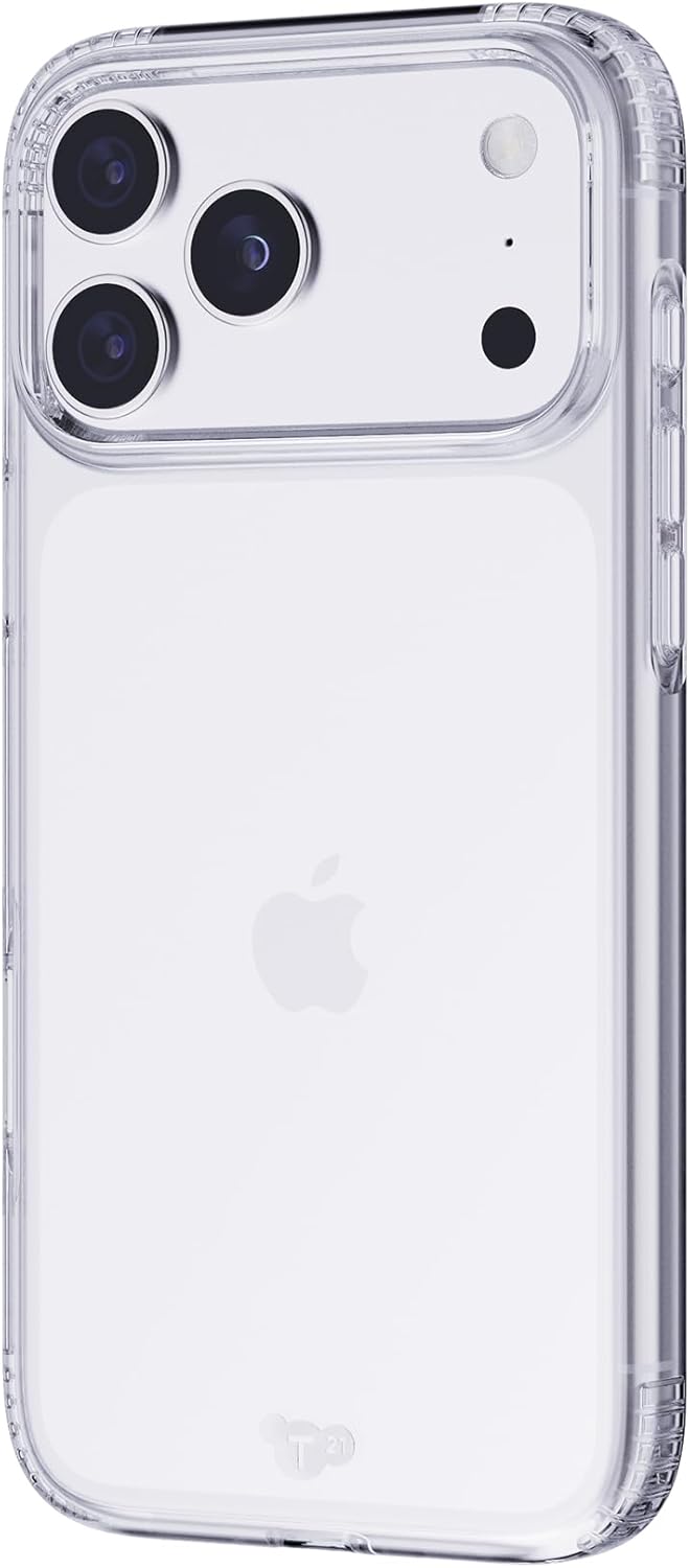 Tech21 EvoLite Case for iPhone 17 Pro Max – Clear | Slim Protective Case | Impact Protection | Wireless Charging Compatible - Image 5