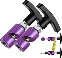 Vista 14 de Soporte de Capó de Coche y Calibrador de Bujía de 12mm con Punta de Latón Verde 2 Piezas - Soporte Universal de Puntal de Capó, Abrazadera