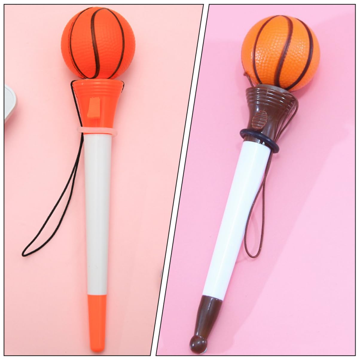 NUOBESTY 4 Set Penna A Sfera Da Basket Penne Per Ragazzi Evidenziatori Cestino Sport Netball Pennagel Penne A Inchiostro Nero Per Donna Penne A Sfera Da Basket Plastica 6 Pezzi * 4