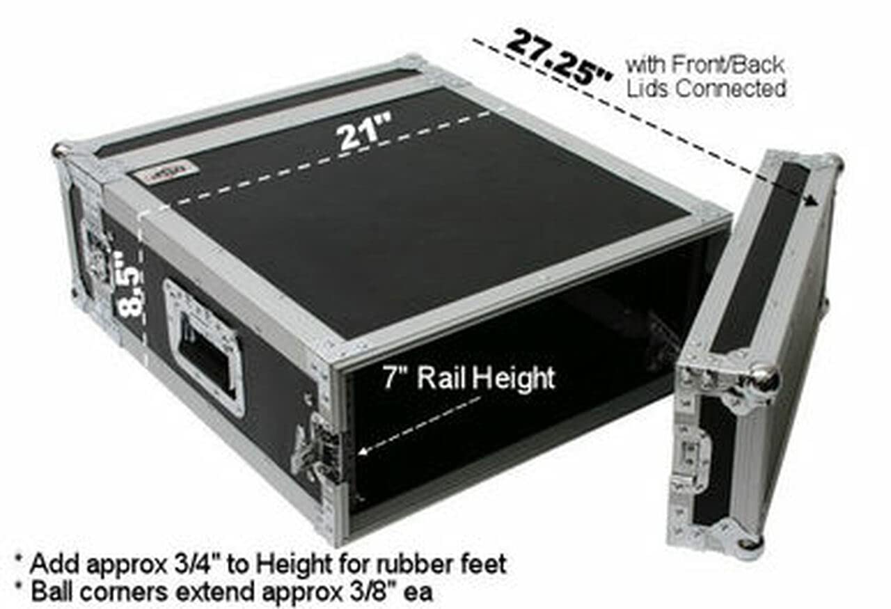 4 Space ATA Universal Effects Rack Case - 20
