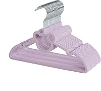 Vista 20 de ManGotree Perchas de terciopelo para bebé con gancho giratorio de oro rosa de 360°, colgador antideslizante de 11 pulgadas, perchas infantiles ultra