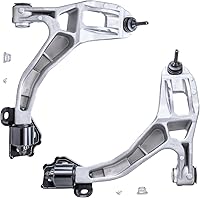 Vista 1223 de Detroit Axle - Kit de suspensión frontal de 8 piezas para Dodge Journey 2009-2015, 2 brazos de control inferiores, 2 rótulas, 2 varillas