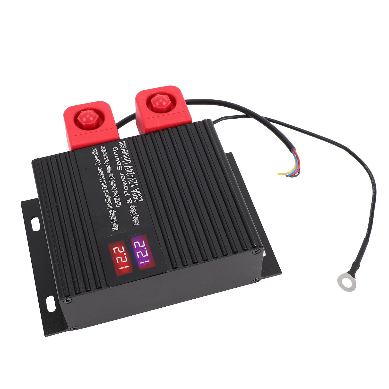 Generic Podwójna Bateria Pasująca do Inteligentnego Izolatora Mocny Przekaźnik Wrażliwy na Napięcie dla Marine RV Samochód Ciężarówka do łodzi Przyczepa ATV Camping 12V 24V (250A)