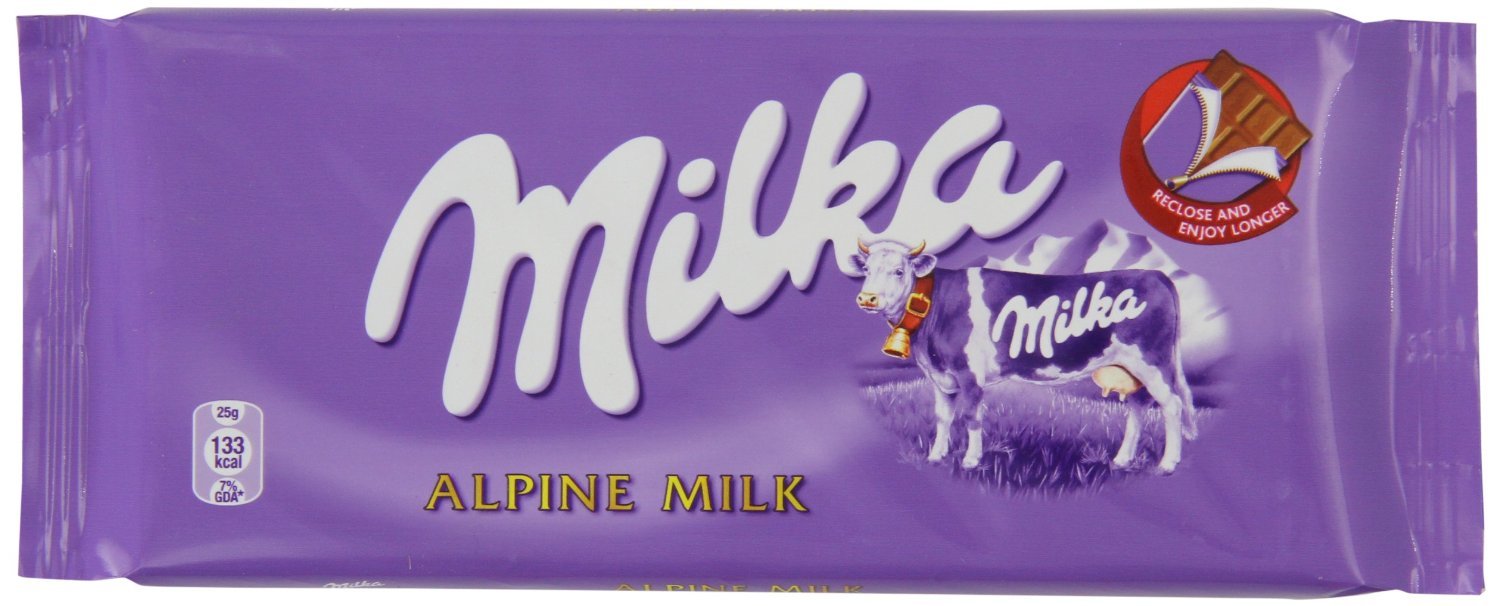 Amazon | ミルカ アルペンミルク 3 枚セット Milka Alpine Milk 3 x