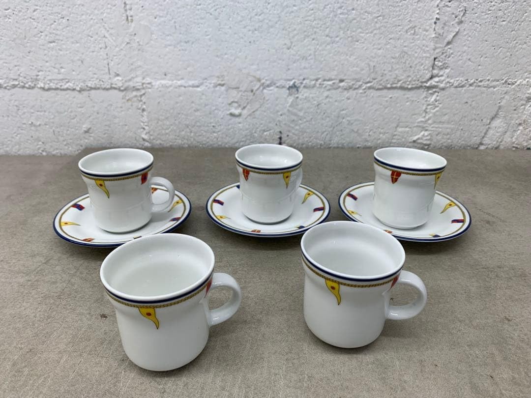 MN668 クリッパー デミタスカップ ソーサー