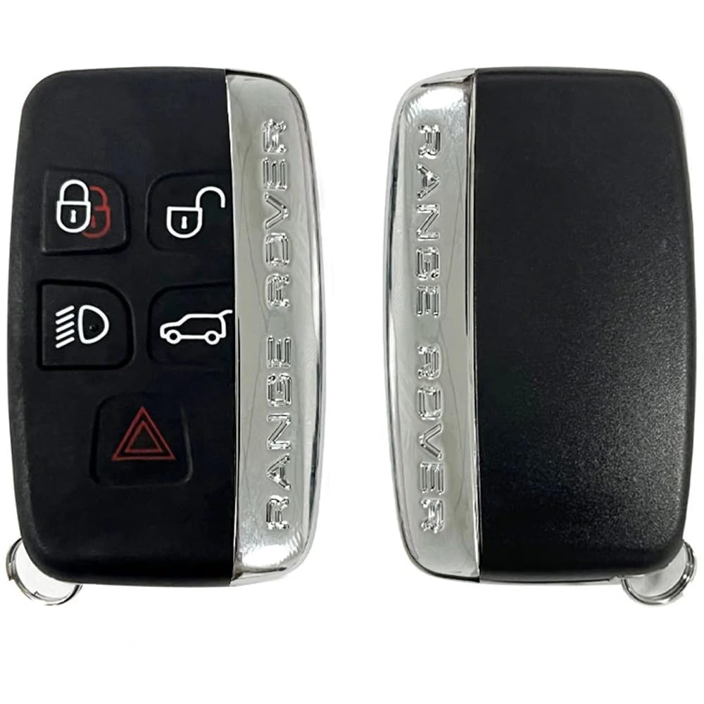 2 Funda Botón Remoto Llave Carcasa Para Land Rover
